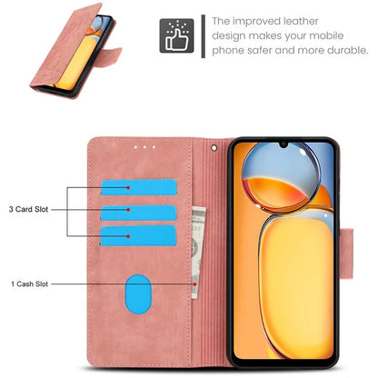 SY-001 For Xiaomi Redmi 13C 4G / 5G / 13R 5G / Poco M6 5G / Poco C65 4G / M6 5G Case Leather Wallet Folio Phone Cover