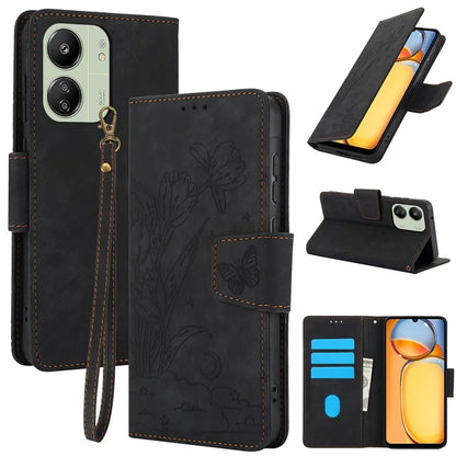 SY-001 For Xiaomi Redmi 13C 4G / 5G / 13R 5G / Poco M6 5G / Poco C65 4G / M6 5G Case Leather Wallet Folio Phone Cover