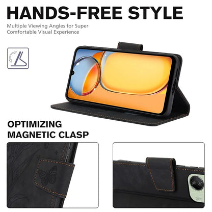 SY-001 For Xiaomi Redmi 13C 4G / 5G / 13R 5G / Poco M6 5G / Poco C65 4G / M6 5G Case Leather Wallet Folio Phone Cover