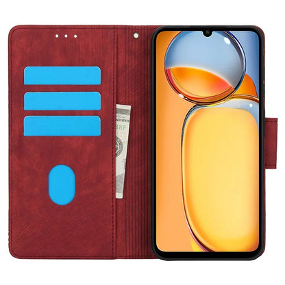 SY-001 For Xiaomi Redmi 13C 4G / 5G / 13R 5G / Poco M6 5G / Poco C65 4G / M6 5G Case Leather Wallet Folio Phone Cover