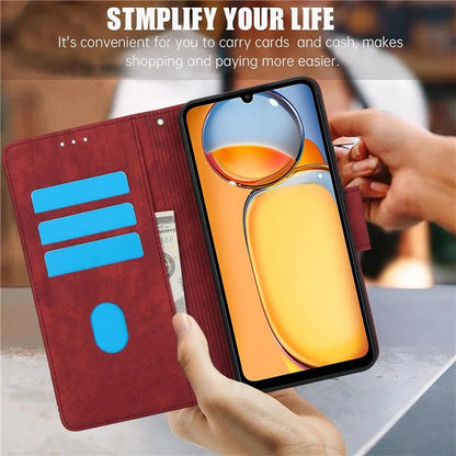 SY-001 For Xiaomi Redmi 13C 4G / 5G / 13R 5G / Poco M6 5G / Poco C65 4G / M6 5G Case Leather Wallet Folio Phone Cover