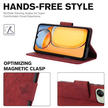 SY-001 For Xiaomi Redmi 13C 4G / 5G / 13R 5G / Poco M6 5G / Poco C65 4G / M6 5G Case Leather Wallet Folio Phone Cover