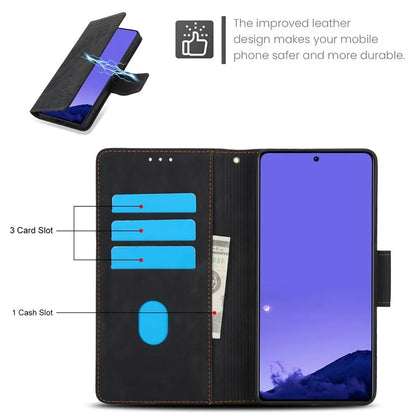 SY-001 For Xiaomi Redmi Note 13 Pro 5G / Poco X6 5G Case Pattern Imprint Leather Phone Cover