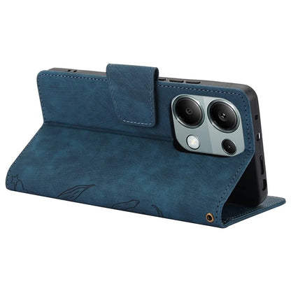SY-001 For Xiaomi Redmi Note 13 Pro 5G / Poco X6 5G Case Pattern Imprint Leather Phone Cover