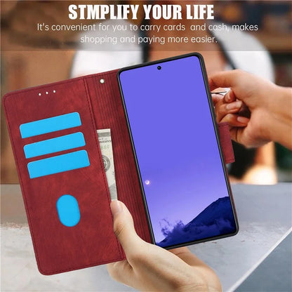 SY-001 For Xiaomi Redmi Note 13 4G Case with Card Holders Flower Butterfly Leather Phone Cover