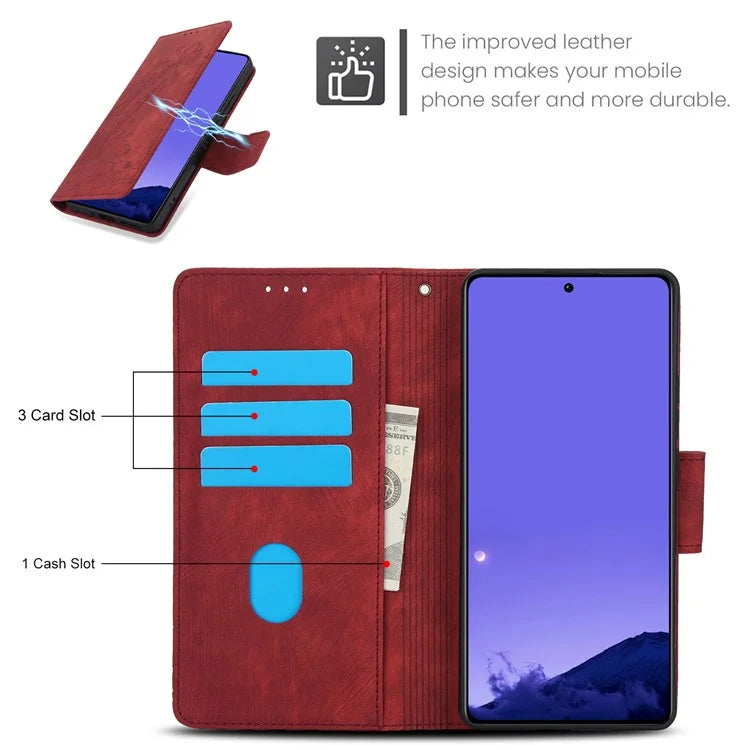 SY-001 For Xiaomi Redmi Note 13 Pro 4G / Poco M6 Pro 4G Leather Case Butterfly Flower Wallet Cover
