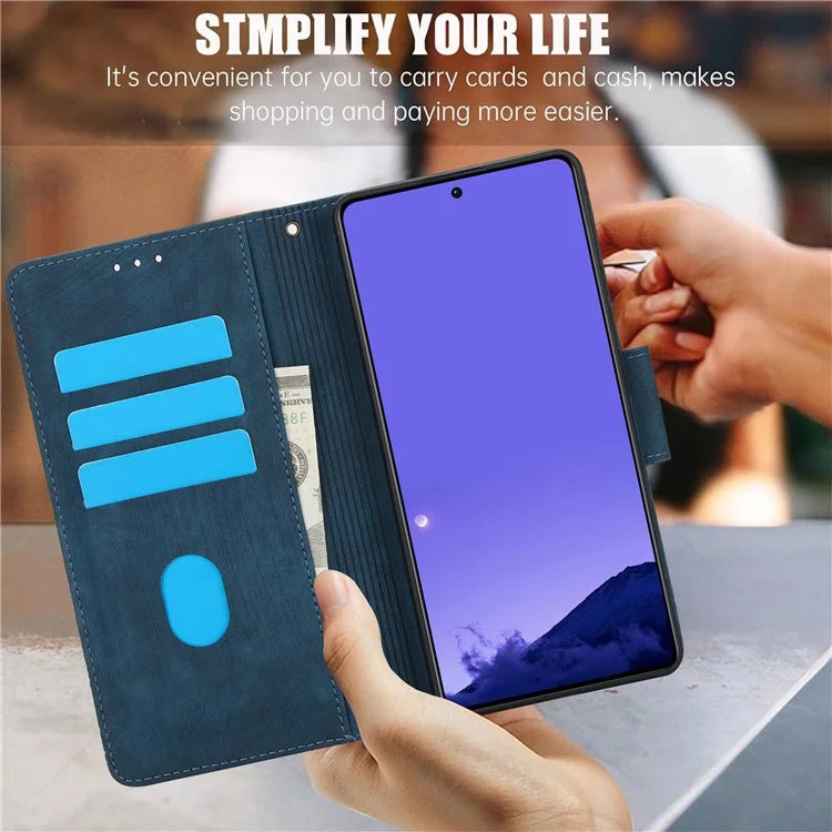 SY-001 For Xiaomi Redmi Note 13 Pro 4G / Poco M6 Pro 4G Leather Case Butterfly Flower Wallet Cover