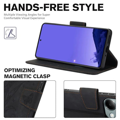 SY-001 For Xiaomi Redmi Note 13 5G Case Pattern Imprint Anti-Fall Leather Phone Cover