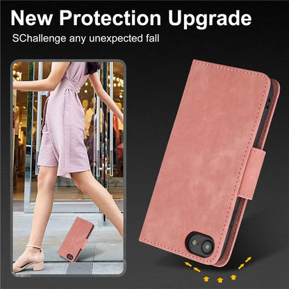 SY-001 For iPhone SE (2024) Case Butterfly Flower Anti-Scratch Leather Phone Cover