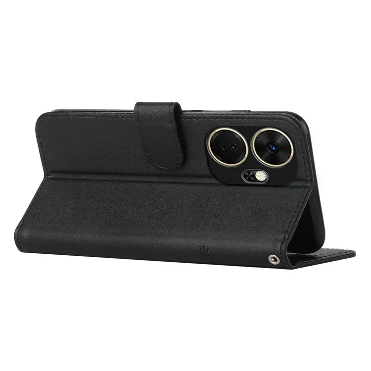 For itel P55+ Phone Case Anti-Scratch PU Leather Stand Wallet Cover