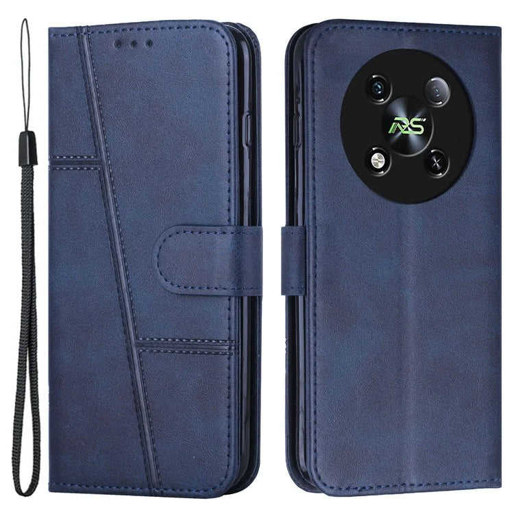 For itel RS4 4G Phone Case Anti-Scratch PU Leather Stand Wallet Cover