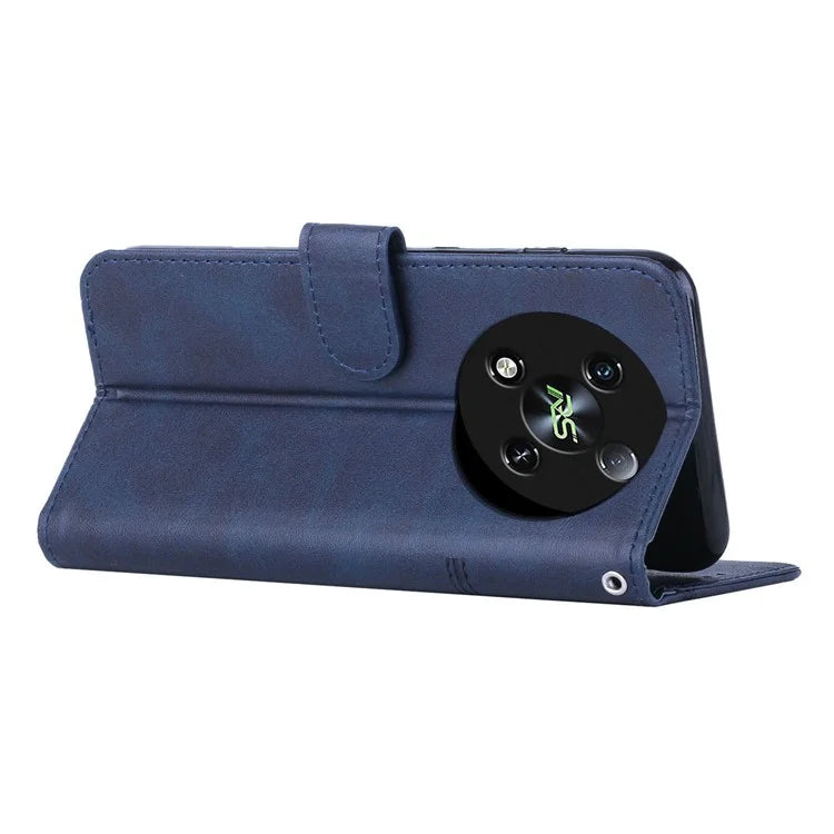 For itel RS4 4G Phone Case Anti-Scratch PU Leather Stand Wallet Cover