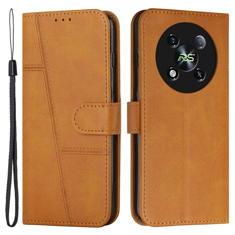 For itel RS4 4G Phone Case Anti-Scratch PU Leather Stand Wallet Cover