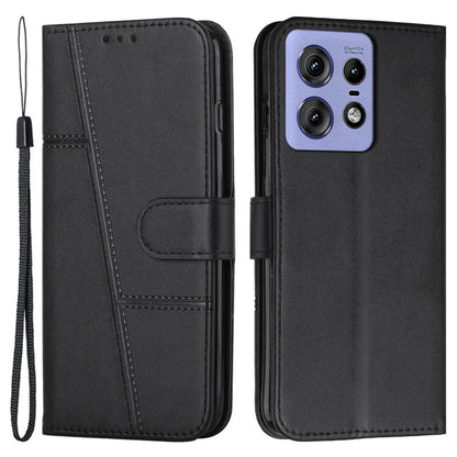 For Motorola Edge 50 Pro 5G Case Leather Wallet Shockproof Phone Cover