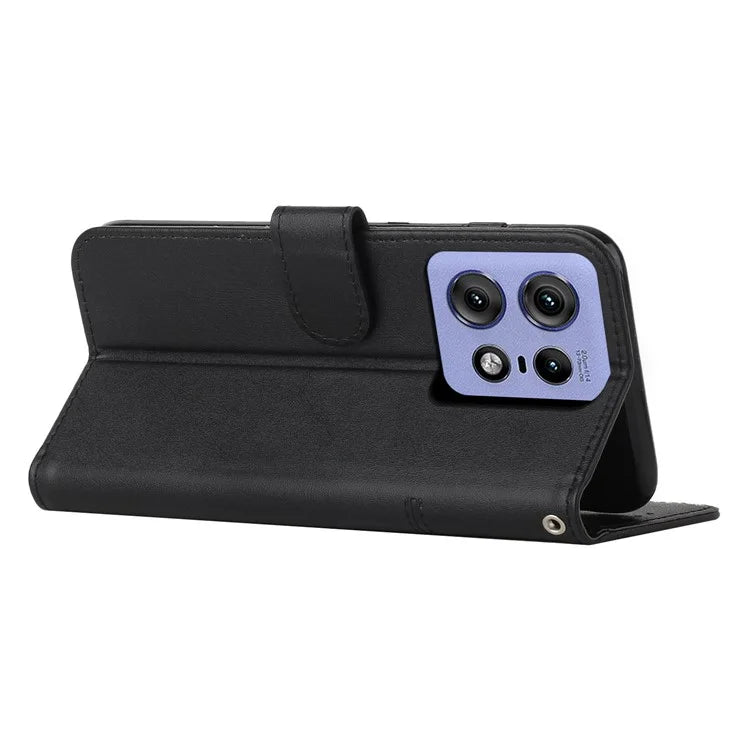 For Motorola Edge 50 Pro 5G Case Leather Wallet Shockproof Phone Cover