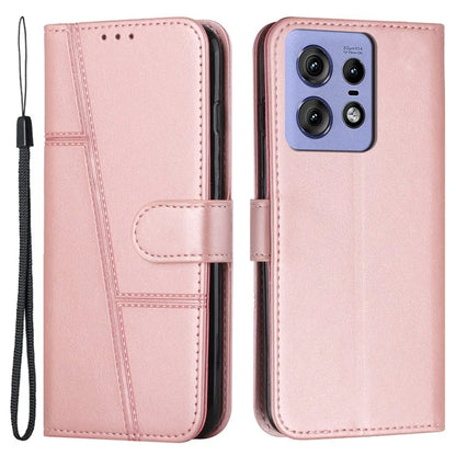 For Motorola Edge 50 Pro 5G Case Leather Wallet Shockproof Phone Cover