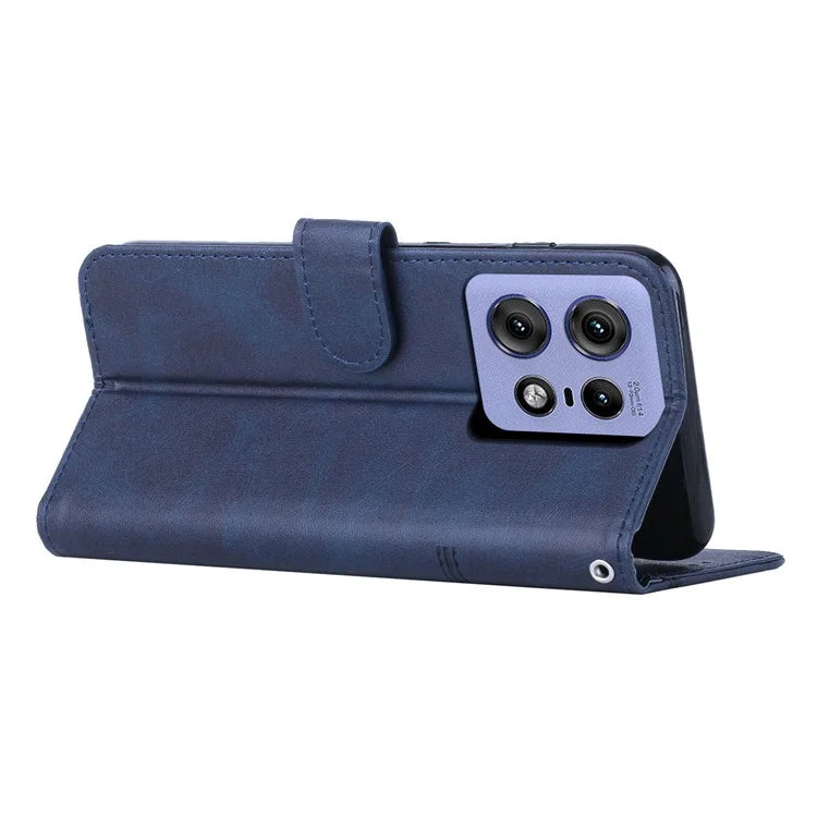 For Motorola Edge 50 Pro 5G Case Leather Wallet Shockproof Phone Cover