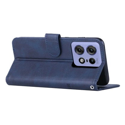 For Motorola Edge 50 Pro 5G Case Leather Wallet Shockproof Phone Cover