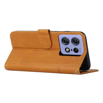 For Motorola Edge 50 Pro 5G Case Leather Wallet Shockproof Phone Cover
