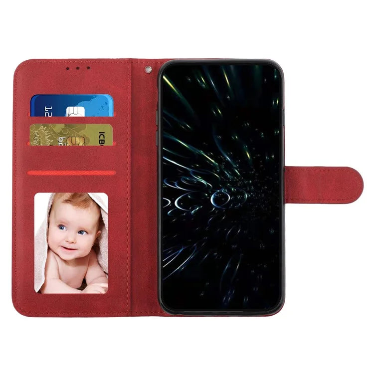 For Xiaomi Redmi Turbo 3 5G / Poco F6 5G Case Calf Texture Magnetic Clasp Leather Phone Cover
