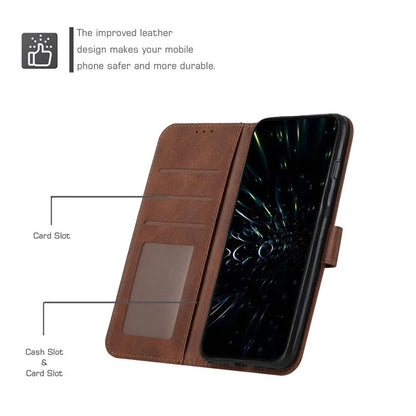 For Xiaomi Redmi Turbo 3 5G / Poco F6 5G Case Calf Texture Magnetic Clasp Leather Phone Cover