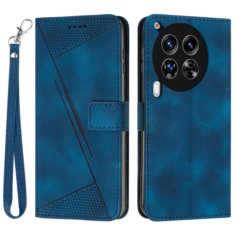 For TECNO Camon 30 4G / 5G Case Wallet PU Leather Triangle Design Phone Cover
