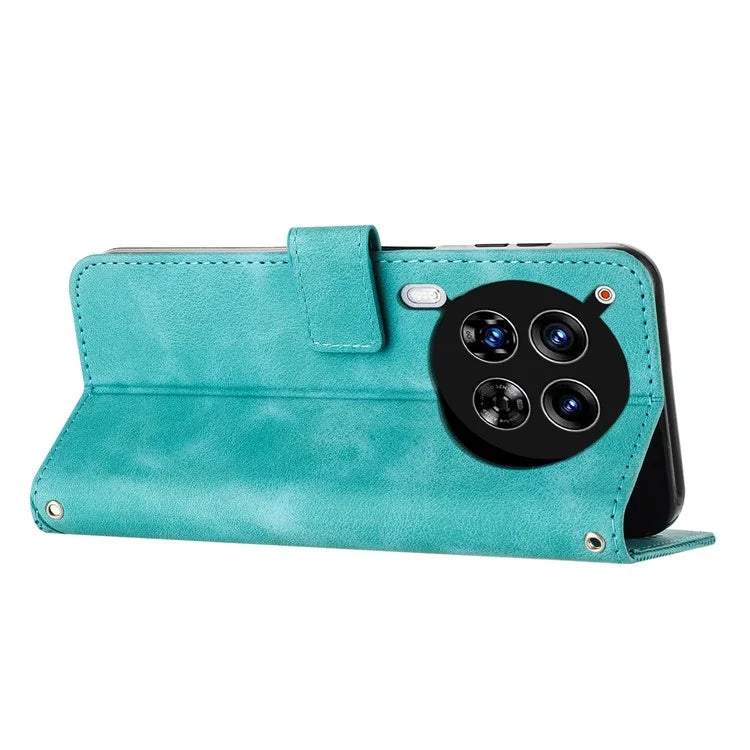For TECNO Camon 30 4G / 5G Case Wallet PU Leather Triangle Design Phone Cover