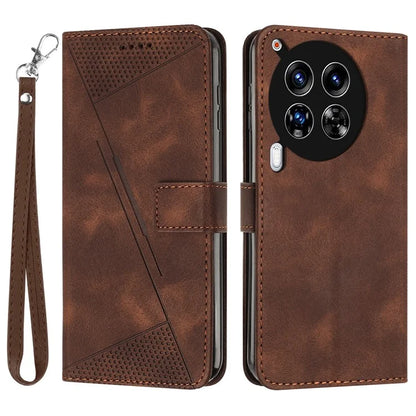 For TECNO Camon 30 4G / 5G Case Wallet PU Leather Triangle Design Phone Cover