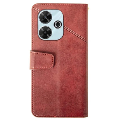 IDEWEI For Xiaomi Redmi 13 4G Case PU Leather Wallet Phone Cover