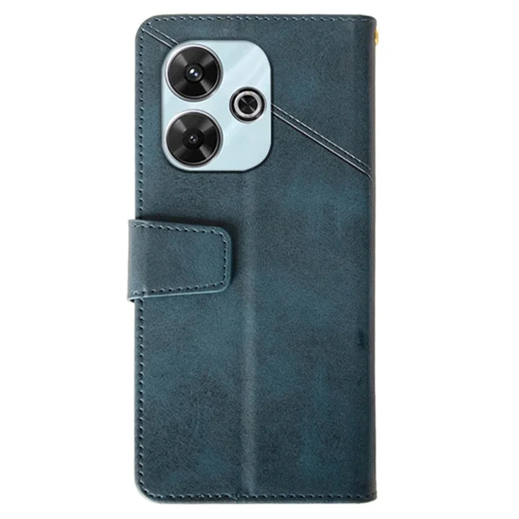 IDEWEI For Xiaomi Redmi 13 4G Case PU Leather Wallet Phone Cover