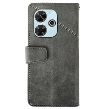 IDEWEI For Xiaomi Redmi 13 4G Case PU Leather Wallet Phone Cover