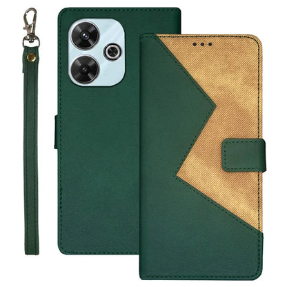 IDEWEI For Xiaomi Redmi 13 4G Case Card Slots Stand Leather Phone Cover