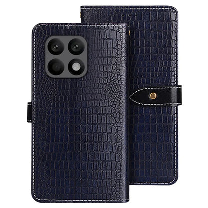 IDEWEI For Xiaomi Poco F6 Pro 5G / Redmi K70 5G / K70 Pro 5G Case Crocodile Texture Leather Phone Cover