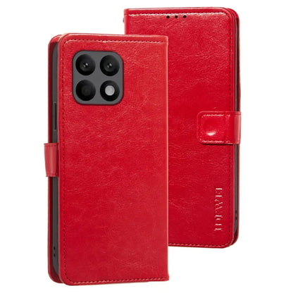IDEWEI For Xiaomi Poco F6 Pro 5G / Redmi K70 5G / K70 Pro 5G Phone Case Crazy Horse Texture Leather Flip Cover