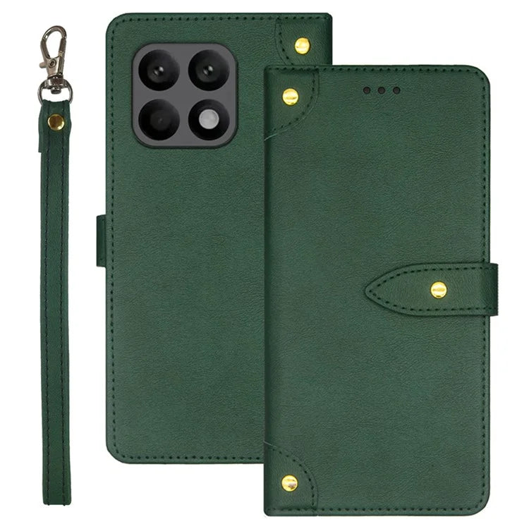 IDEWEI For Xiaomi Poco F6 Pro 5G / Redmi K70 5G / K70 Pro 5G Case Card Slots Leather Phone Cover