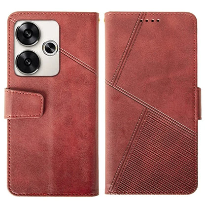 IDEWEI For Xiaomi Poco F6 5G / Redmi Turbo 3 5G Wallet Case PU Leather Phone Cover