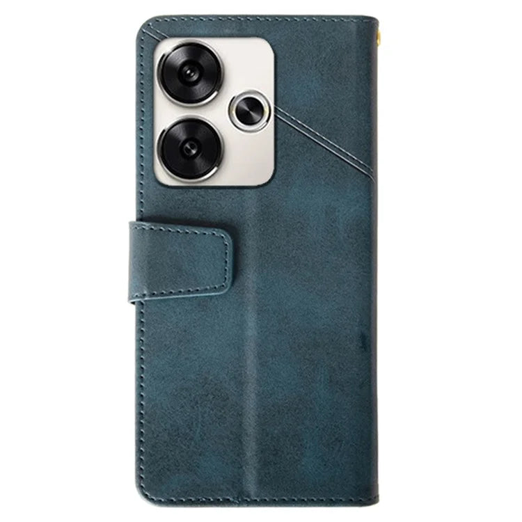 IDEWEI For Xiaomi Poco F6 5G / Redmi Turbo 3 5G Wallet Case PU Leather Phone Cover