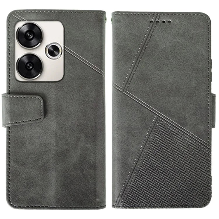 IDEWEI For Xiaomi Poco F6 5G / Redmi Turbo 3 5G Wallet Case PU Leather Phone Cover