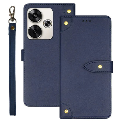 IDEWEI For Xiaomi Poco F6 5G / Redmi Turbo 3 5G Case Leather Phone Cover with Viewing Stand