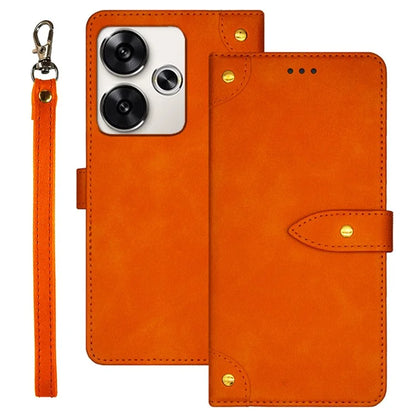 IDEWEI For Xiaomi Poco F6 5G / Redmi Turbo 3 5G Case Leather Phone Cover with Viewing Stand