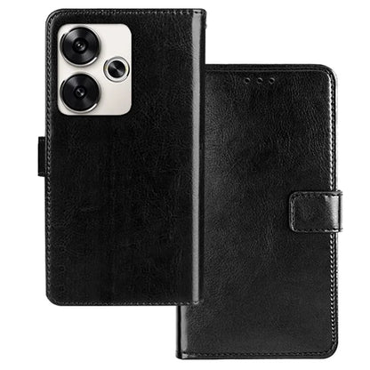 IDEWEI for Xiaomi Poco F6 5G / Redmi Turbo 3 5G Case Card Slots PU Leather Flip Stand Cover