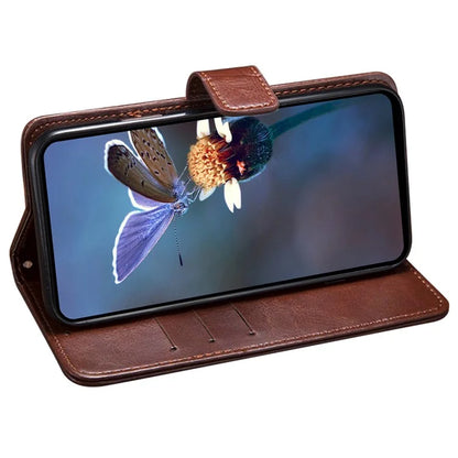 IDEWEI For Xiaomi Poco F6 5G / Redmi Turbo 3 5G Case Crazy Horse Texture Leather Flip Phone Cover