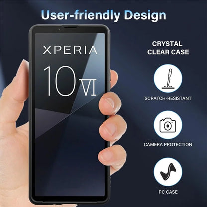 For Sony Xperia 10 VI Case Matte Back Slim TPU Phone Cover