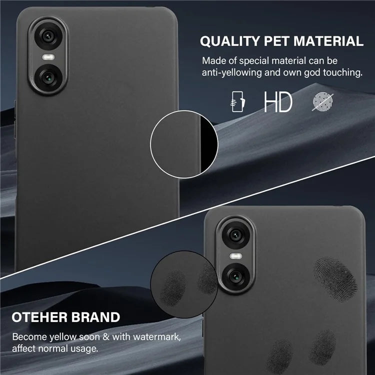 For Sony Xperia 10 VI Case Matte Back Slim TPU Phone Cover