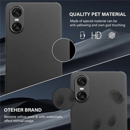 For Sony Xperia 10 VI Case Matte Back Slim TPU Phone Cover