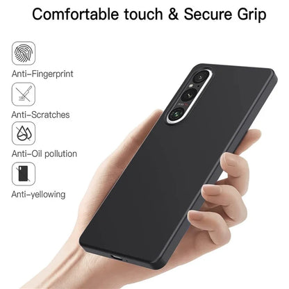 For Sony Xperia 1 VI Slim Case Matte Back Soft TPU Phone Cover
