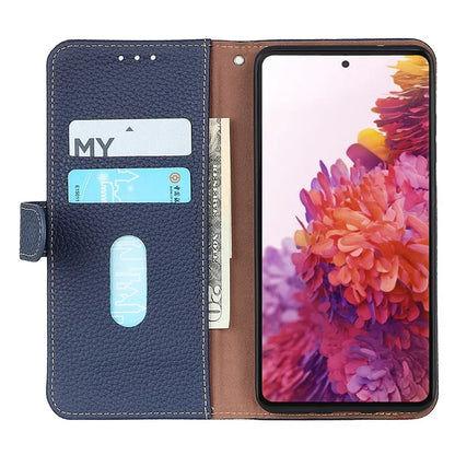 KHAZNEH For Xiaomi Poco F6 5G / Redmi Turbo 3 5G Case Genuine Cow Leather Wallet Shockproof Phone Cover