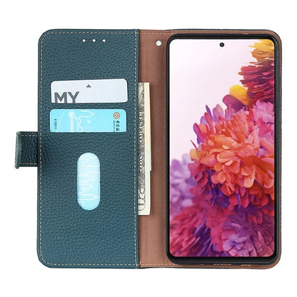 KHAZNEH For Xiaomi Poco F6 5G / Redmi Turbo 3 5G Case Genuine Cow Leather Wallet Shockproof Phone Cover