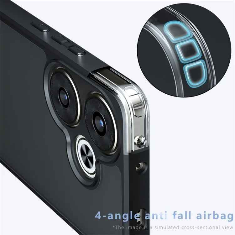 For Xiaomi Poco F6 5G / Redmi Turbo 3 5G Case TPU + PC Anti-Scratch Matte Phone Cover