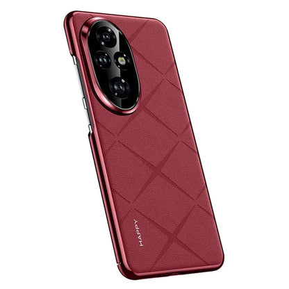 For Honor 200 Pro 5G Case PU Leather+PC Slim Phone Cover
